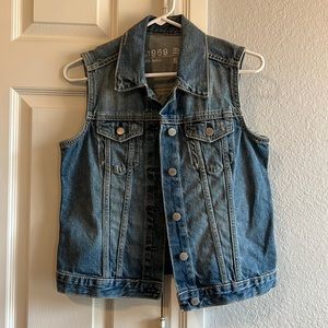 GAP 1969 denim vest size small
